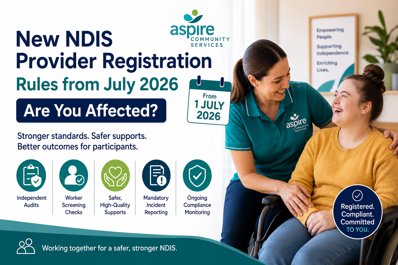 New NDIS Provider Registration Rules from July 2026 - Are You Affected